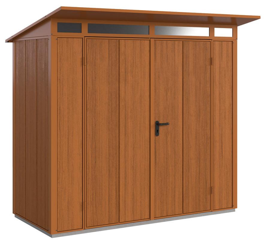 Zahradní domek Hörmann Berry Modern Typ 1, dvoukřídlé dveře